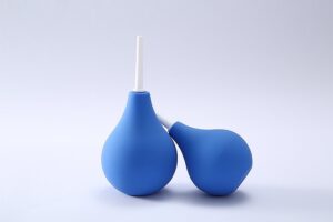 Enema Bulb Blue Anal Cleansing