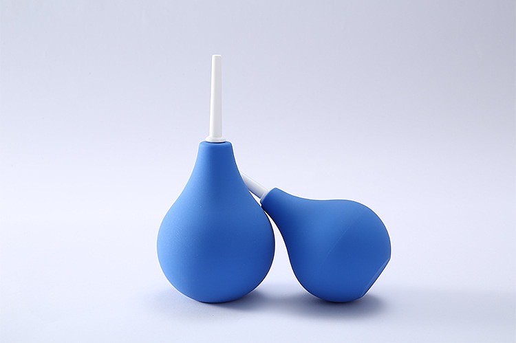 Enema Bulb Blue Anal Cleansing