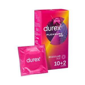 Durex Pleasure Me Condoms 10+2Pcs