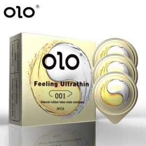 OLO Ice & Fire Combination Condoms 3Pcs