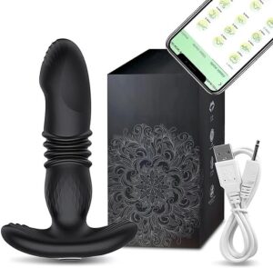 Telescopic Vibrating Anal Butt Plug