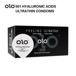 OLO 001 Hyaluronic Acids Ultrathin Condoms 10 Pcs