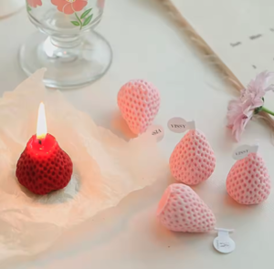 Strawberry Low-Temperature Candle