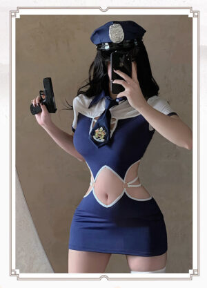 Police Tease Costume Arresting Allure