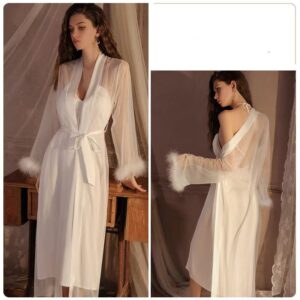 Halter Neck Cut Out Nightgown